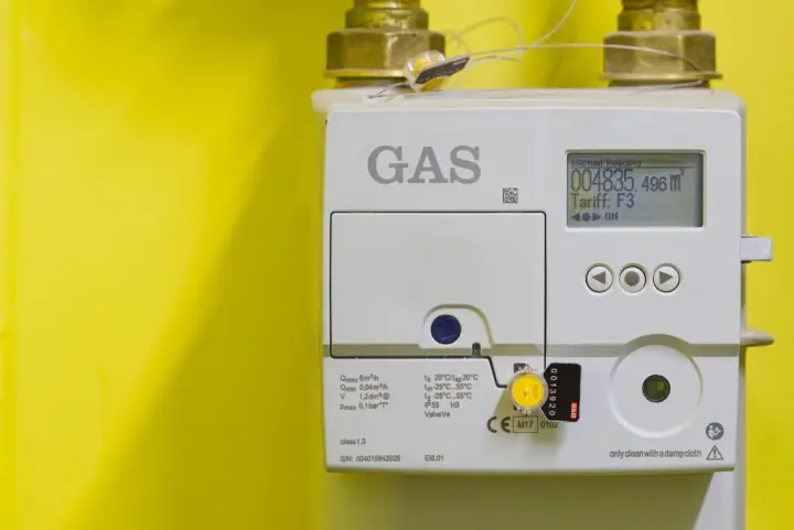 Gas engineer working on a boiler in Nottingham