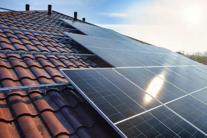Solar PV panels installed in Nottingham