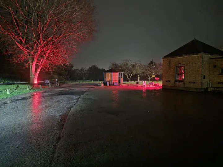 Lighting installation at a golf club in Nottinghamshire